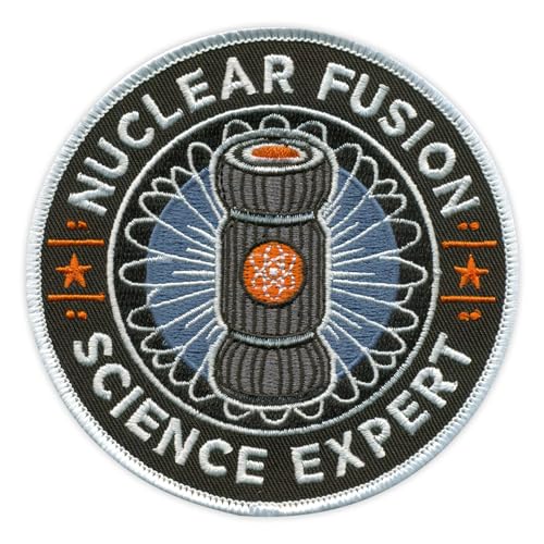 Nuclear Fusion Science Expert – Aufnäher zum Aufnähen/Aufnähen – bestickter Abzeichen/Patch Nuclear Fusion Science Expert – Aufnäher zum Aufnähen/Aufnähen – bestickter Abzeichen/Patch von PATCHSIG