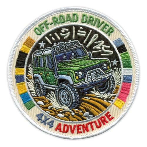 Offroad Driver 4x4 Adventure – aufnähbar/aufnähen – besticktes Abzeichen/Patch Offroad Driver 4x4 Adventure – aufnähbar/aufnähen – besticktes Abzeichen/Patch von PATCHSIG