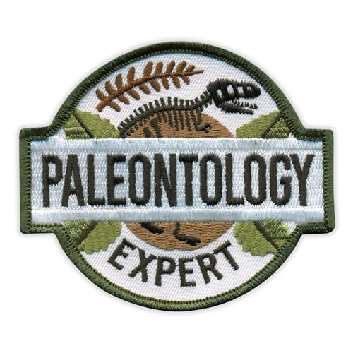 Paläontology Expert – Aufnäher zum Aufnähen/Aufnähen – bestickter Abzeichen/Patch Paläontology Expert – Aufnäher zum Aufnähen/Aufnähen – bestickter Abzeichen/Patch von PATCHSIG