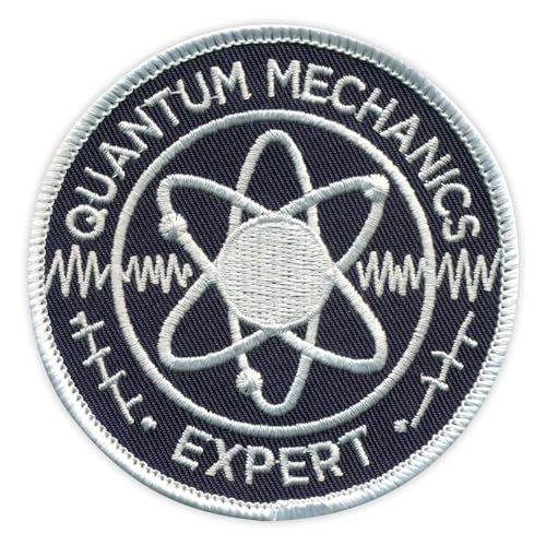 Quantum Mechanics Expert – Aufnäher zum Aufnähen/Aufnähen – besticktes Abzeichen/Patch Quantum Mechanics Expert – Aufnäher zum Aufnähen/Aufnähen – besticktes Abzeichen/Patch von PATCHSIG