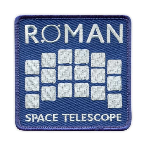 Römisches Weltraumteleskop – zum Aufnähen/Aufnähen – besticktes Abzeichen/Patch Römisches Weltraumteleskop – zum Aufnähen/Aufnähen – besticktes Abzeichen/Patch von PATCHSIG