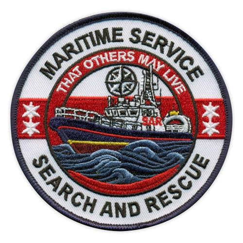 SAR Maritime Service Search and Rescue - Sewable/Sew-on - Embroidered Badge/Patch SAR Maritime Service Search and Rescue - Sewable/Sew-on - Embroidered Badge/Patch von PATCHSIG