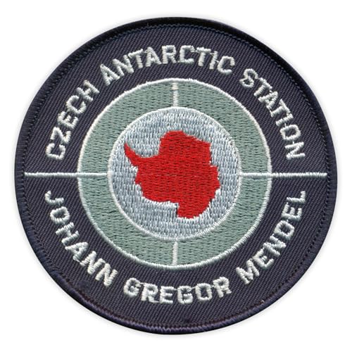 Tschechische Antarktisstation Mendel – zum Aufnähen/Aufnähen – besticktes Abzeichen/Patch Tschechische Antarktisstation Mendel – zum Aufnähen/Aufnähen – besticktes Abzeichen/Patch von PATCHSIG