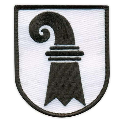 Wappen Basel-Stadt - Kantone Schweiz - Basel-Stadt - Aufnäher / Aufnäher - bestickt Wappen Basel-Stadt - Kantone Schweiz - Basel-Stadt - Aufnäher / Aufnäher - bestickt von PATCHSIG
