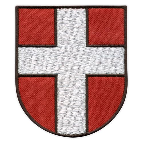 Wappen der Oblast Volyn – Wärmeaktivierter Klebstoff/Bügelrückseite – bestickter Abzeichen/Aufnäher von PATCHSIG