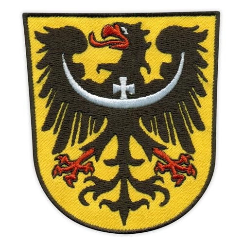 Wappen der Provinz Niederschlesien – zum Aufnähen/Aufnähen – besticktes Abzeichen/Patch Wappen der Provinz Niederschlesien – zum Aufnähen/Aufnähen – besticktes Abzeichen/Patch von PATCHSIG