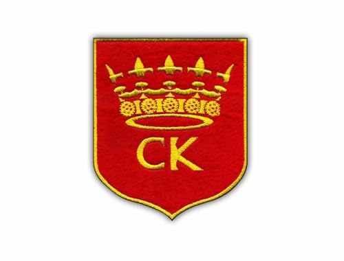 Wappen der Stadt Kielce – Wärmeaktivierter Klebstoff/Bügelrückseite – bestickter Abzeichen/Aufnäher von PATCHSIG