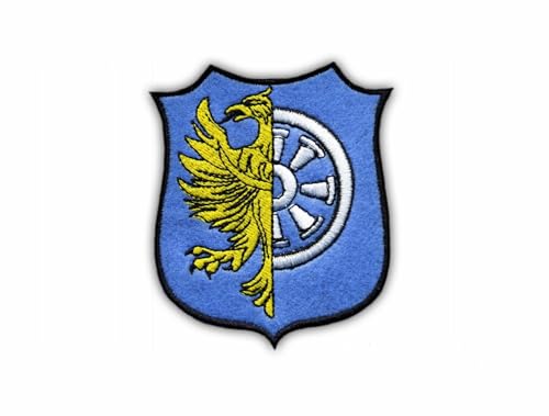 Wappen der Stadt Krapkowic – zum Aufnähen/Aufnähen – besticktes Abzeichen/Patch von PATCHSIG