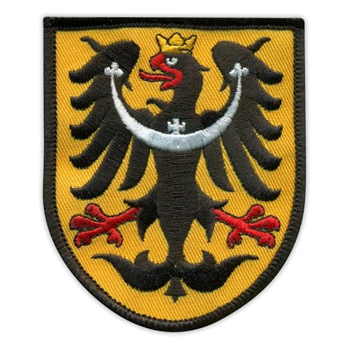 Wappen der Tschechischen Schlesien – zum Aufnähen – besticktes Abzeichen/Patch Wappen der Tschechischen Schlesien – zum Aufnähen – besticktes Abzeichen/Patch von PATCHSIG