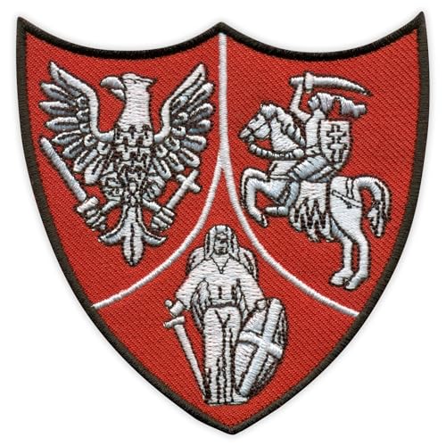 Wappen des polnisch-litauisch-ruthenischen Commonwealth – zum Aufnähen/Aufnähen – besticktes Abzeichen/Patch Wappen des polnisch-litauisch-ruthenischen Commonwealth – zum Aufnähen/Aufnähen – besticktes Abzeichen/Patch von PATCHSIG