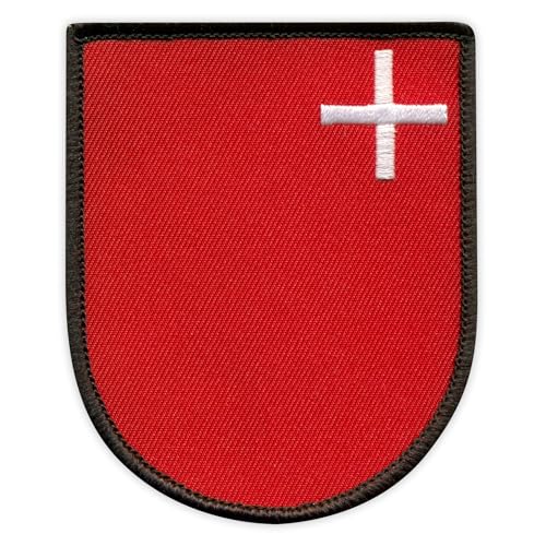 Wappen von Schwyz - Kantone Schweiz - Schwyz - Aufnäher / Aufnäher - bestickt Wappen von Schwyz - Kantone Schweiz - Schwyz - Aufnäher / Aufnäher - bestickt von PATCHSIG