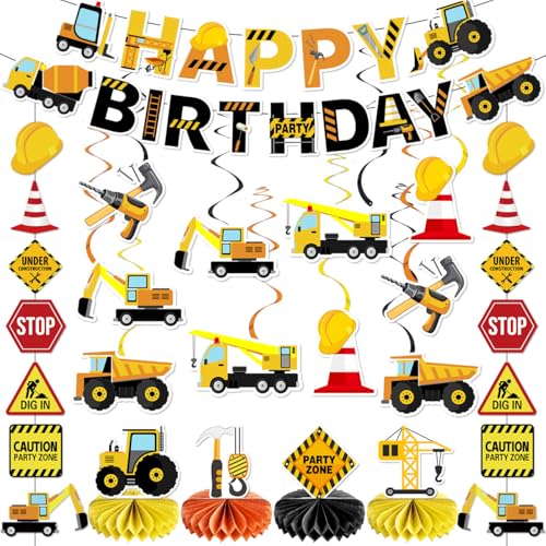 Bau Geburtstag Party Supplies Bau Happy Birthday Banner Truck Thema Hängende Wirbel Bauparty Waben-Mittelstücke für Bau Thema Babyparty Geburtstag Party Supplies Bau Geburtstag Party Supplies Bau Happy Birthday Banner Truck Thema Hängende Wirbel Bauparty Waben-Mittelstücke für Bau Thema Babyparty Geburtstag Party Supplies von PATIAI
