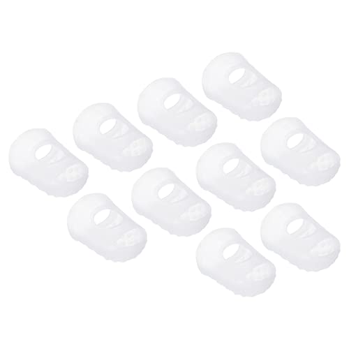 PATIKIL 0.79" 30Pack Gummi Fingerspitze Silikon Daumen Fingerkuppen Schutz Abdeckungen Polster Fingerhut für Gitarre Spielen Büro Zählen Nähen Klar Mittel Größe PATIKIL 0.79" 30Pack Gummi Fingerspitze Silikon Daumen Fingerkuppen Schutz Abdeckungen Polster Fingerhut für Gitarre Spielen Büro Zählen Nähen Klar Mittel Größe von PATIKIL