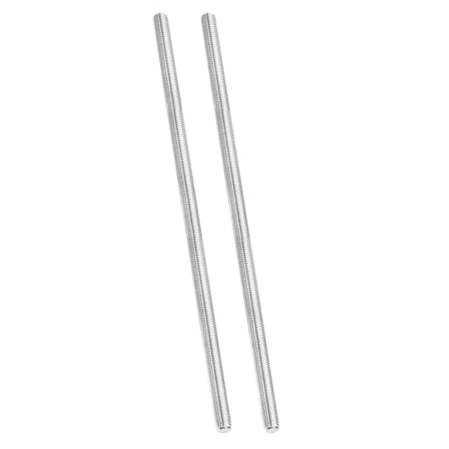 PATIKIL 1/2"-13 UNC 304 Edelstahl Gewindestange, 2 Stück 305mm Länge Langgewindeschraube Gewindestangen Gewindestab Gewindestifte für Verankerungsschraube, Klemmen, Hänger und U-Bolzen von PATIKIL