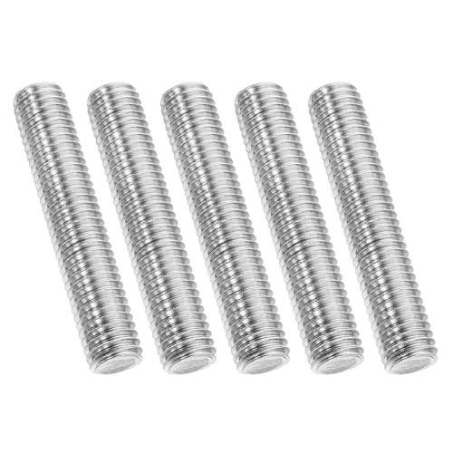 PATIKIL 1/2"-13 UNC 304 Edelstahl Gewindestange, 5 Stück 178mm Länge Langgewindeschraube Gewindestangen Gewindestab Gewindestifte für Verankerungsschraube, Klemmen, Hänger und U-Bolzen PATIKIL 1/2"-13 UNC 304 Edelstahl Gewindestange, 5 Stück 178mm Länge Langgewindeschraube Gewindestangen Gewindestab Gewindestifte für Verankerungsschraube, Klemmen, Hänger und U-Bolzen von PATIKIL