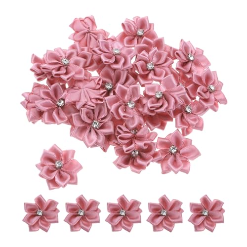 PATIKIL 1,2 Zoll Kleine Bandblumen, 150 Stück Satinbandblumen Mini Stoffblumen für Bastelarbeiten DIY Hochzeitsornament Applikationen, Lachs PATIKIL 1,2 Zoll Kleine Bandblumen, 150 Stück Satinbandblumen Mini Stoffblumen für Bastelarbeiten DIY Hochzeitsornament Applikationen, Lachs von PATIKIL