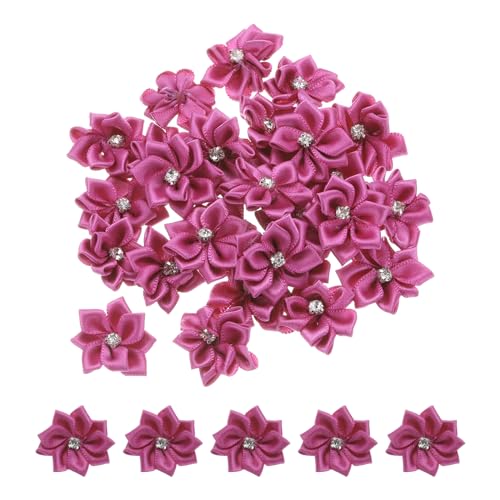 PATIKIL 1,2 Zoll Kleine Bandblumen, 150 Stück Satinbandblumen Mini Stoffblumen für Bastelarbeiten DIY Hochzeitsornament Applikationen, Lila PATIKIL 1,2 Zoll Kleine Bandblumen, 150 Stück Satinbandblumen Mini Stoffblumen für Bastelarbeiten DIY Hochzeitsornament Applikationen, Lila von PATIKIL