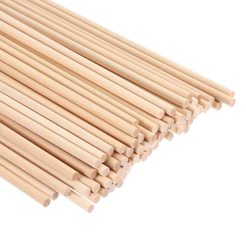 PATIKIL 1/4x3.94inch Holzdübel, 240 Stück Holzstäbe Holzstäbe Holzstäbe Unvollendete runde Hartholzstäbe für Bastelarbeiten DIY Wohnkultur, 6mm x 100mm PATIKIL 1/4x3.94inch Holzdübel, 240 Stück Holzstäbe Holzstäbe Holzstäbe Unvollendete runde Hartholzstäbe für Bastelarbeiten DIY Wohnkultur, 6mm x 100mm von PATIKIL