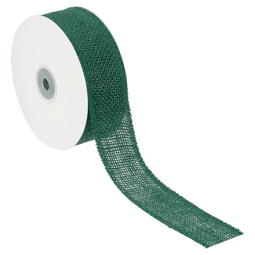 PATIKIL 1,5 Zoll breites 10 Yards Juteband, Naturjute Stoff Bastelrolle Geschenkverpackung für Party Zuhause DIY Schleifen Dekoration Hochzeit Weihnachten, Grün PATIKIL 1,5 Zoll breites 10 Yards Juteband, Naturjute Stoff Bastelrolle Geschenkverpackung für Party Zuhause DIY Schleifen Dekoration Hochzeit Weihnachten, Grün von PATIKIL