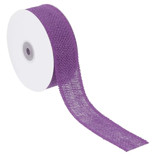 PATIKIL 1,5 Zoll breites 10 Yards Juteband, Naturjute Stoff Bastelrolle Geschenkverpackung für Party Zuhause DIY Schleifen Dekoration Hochzeit Weihnachten, Lila PATIKIL 1,5 Zoll breites 10 Yards Juteband, Naturjute Stoff Bastelrolle Geschenkverpackung für Party Zuhause DIY Schleifen Dekoration Hochzeit Weihnachten, Lila von PATIKIL