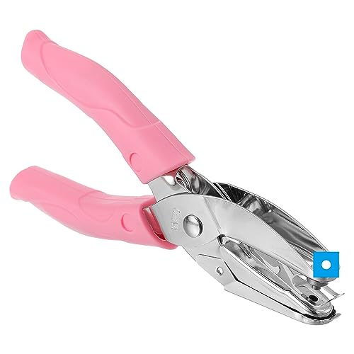 PATIKIL 1/8" inzellocher Handheld Locher mit Weiche Griff Kreis Loch Metall Papierlocher für DIY Bastelalbum Fahrkarte Rosa PATIKIL 1/8" inzellocher Handheld Locher mit Weiche Griff Kreis Loch Metall Papierlocher für DIY Bastelalbum Fahrkarte Rosa von PATIKIL