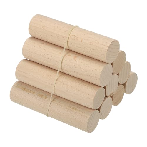 PATIKIL 1 x 4" Dübeln Holzstäbchen 10Stk Unfertige Holzdübel Runde Dübel Hartholz Stäbe für Heimwerken und Heimdeko PATIKIL 1 x 4" Dübeln Holzstäbchen 10Stk Unfertige Holzdübel Runde Dübel Hartholz Stäbe für Heimwerken und Heimdeko von PATIKIL