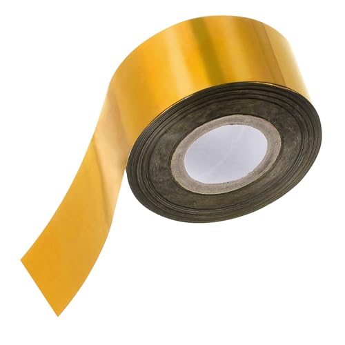 PATIKIL 1.2"x400Ft Heißprägefolie Papier Hitzeübertragung Heißprägung Papier Folie Rolle für Leder Heimwerker Logo Dekor Handwerk Geschenkkarte Paket Sammelalbum Gold PATIKIL 1.2"x400Ft Heißprägefolie Papier Hitzeübertragung Heißprägung Papier Folie Rolle für Leder Heimwerker Logo Dekor Handwerk Geschenkkarte Paket Sammelalbum Gold von PATIKIL