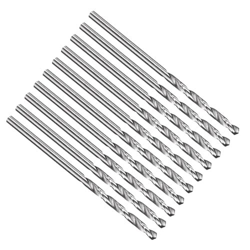 PATIKIL 1.8mm Bohrer, Jobber gerade Schaft M2 Hochgeschwindigkeitsstahl 135° Unbeschichtet Hell für Edelstahl mittelhartes Metall - 10er Pack PATIKIL 1.8mm Bohrer, Jobber gerade Schaft M2 Hochgeschwindigkeitsstahl 135° Unbeschichtet Hell für Edelstahl mittelhartes Metall - 10er Pack von PATIKIL