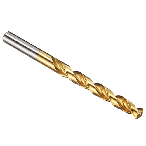PATIKIL 10,4mm Bohrer, M42 HSS Spiralbohrer, Gerader 135° Stahlbohrer Titannitrid-Beschichtung für Hartmetall Edelstahl - 1 Stück von PATIKIL
