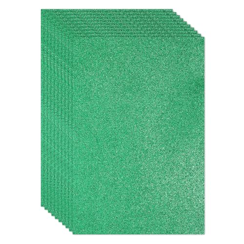 PATIKIL 10 Blätter 2mm Glitzer-Schaumstoffplatte, 16" x 12" Grün Glitzer EVA Papier PATIKIL 10 Blätter 2mm Glitzer-Schaumstoffplatte, 16" x 12" Grün Glitzer EVA Papier von PATIKIL