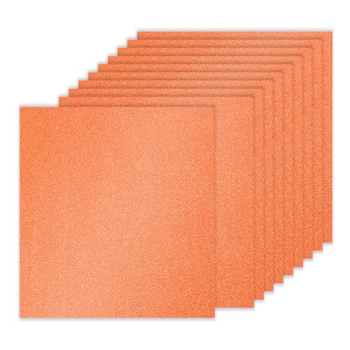 PATIKIL 10 Blatt Kartonpapier Quadratisch 250g - 30,5 x 30,5 cm - Dickes Bastelkarton zum Basteln Hochzeit Karton Glitzer Papier Stanzen DIY Deko Bastelpapier Bedruckbar, Orange PATIKIL 10 Blatt Kartonpapier Quadratisch 250g - 30,5 x 30,5 cm - Dickes Bastelkarton zum Basteln Hochzeit Karton Glitzer Papier Stanzen DIY Deko Bastelpapier Bedruckbar, Orange von PATIKIL
