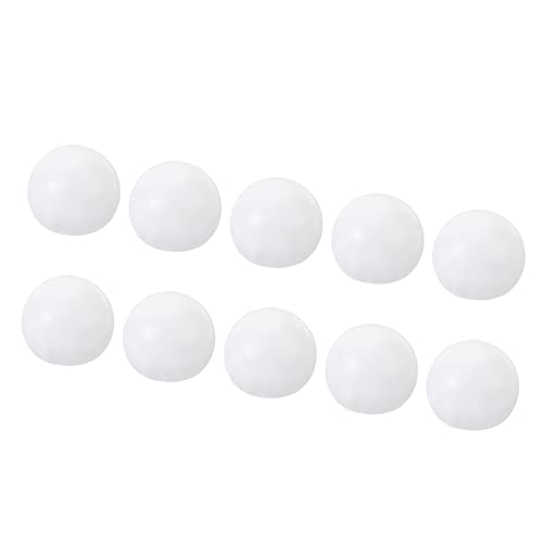 PATIKIL 10 Packungen M10 x 1mm Gewinde Lampenknäufe Lampe Dekoration Schraubkappen für Lampenharfe oberer Lampenschirm weiß von PATIKIL