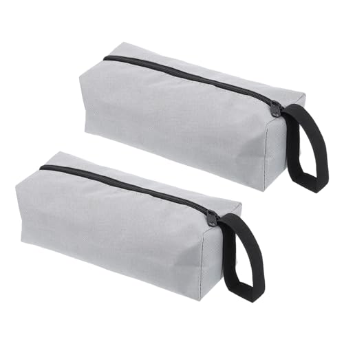 PATIKIL 10" Reißverschluss Werkzeugbeutel 2 Pack Mehrzweck Werkzeug Beutel Wasserdichte Tasche Beutel Speicher Organizer für Schraubendreher Zangen Grau PATIKIL 10" Reißverschluss Werkzeugbeutel 2 Pack Mehrzweck Werkzeug Beutel Wasserdichte Tasche Beutel Speicher Organizer für Schraubendreher Zangen Grau von PATIKIL