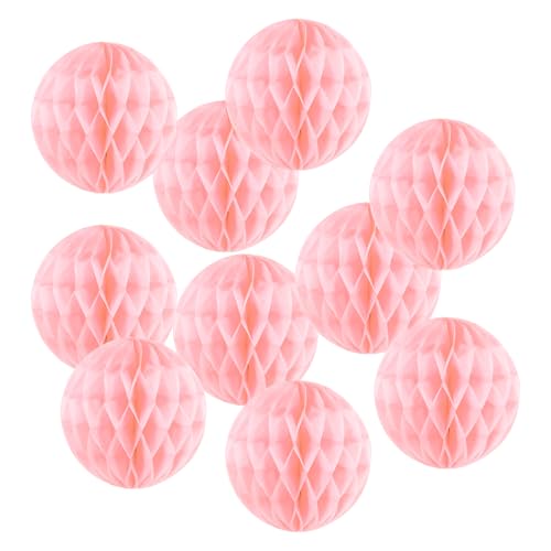 PATIKIL 10" Tissue Paper Pom Poms Flower Balls, 10er Pack Party Hängende Papierblumenkugeln Dekoration für Geburtstag Hochzeit Zuhause Hintergrund Dekor, Hellrosa PATIKIL 10" Tissue Paper Pom Poms Flower Balls, 10er Pack Party Hängende Papierblumenkugeln Dekoration für Geburtstag Hochzeit Zuhause Hintergrund Dekor, Hellrosa von PATIKIL