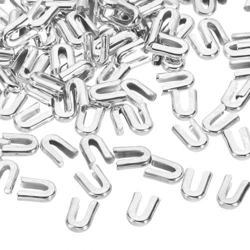 PATIKIL 100 Stück 5 mm 3/16 Zoll Breite Spiral-Boning-Tipps zum Nähen, Verzinkter Kohlenstoffstahl-Korsett-Boning-Tipps-Abdeckungen Endkappe für Kostüm-Brautkleid, Silberton PATIKIL 100 Stück 5 mm 3/16 Zoll Breite Spiral-Boning-Tipps zum Nähen, Verzinkter Kohlenstoffstahl-Korsett-Boning-Tipps-Abdeckungen Endkappe für Kostüm-Brautkleid, Silberton von PATIKIL