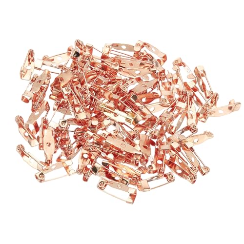 PATIKIL 100 Stück Anstecknadeln, 15mm Sicherheitsnadeln Broschennadeln Pins Namensschild Bulk Flache Rückenstreifen Klein für Kleidung DIY Basteln, Roségold PATIKIL 100 Stück Anstecknadeln, 15mm Sicherheitsnadeln Broschennadeln Pins Namensschild Bulk Flache Rückenstreifen Klein für Kleidung DIY Basteln, Roségold von PATIKIL