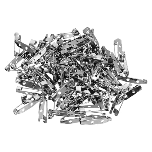 PATIKIL 100 Stück Anstecknadeln, 25mm Sicherheitsnadeln Broschennadeln Pins Namensschild Bulk Flache Rückenstreifen Mittel für Kleidung DIY Basteln, Schwarz PATIKIL 100 Stück Anstecknadeln, 25mm Sicherheitsnadeln Broschennadeln Pins Namensschild Bulk Flache Rückenstreifen Mittel für Kleidung DIY Basteln, Schwarz von PATIKIL