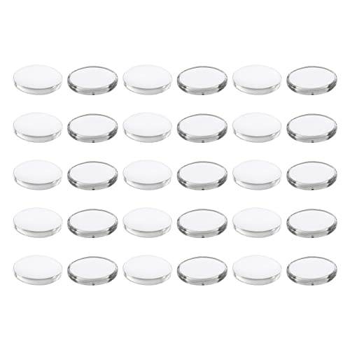 PATIKIL 100 Stück Glas Cabochons 18x13mm Klare Runde Glascabochons, Flache Rückseite Glaskuppel, Glaskuppel für DIY Schmuck, Foto Anhänger Herstellung, Halsketten PATIKIL 100 Stück Glas Cabochons 18x13mm Klare Runde Glascabochons, Flache Rückseite Glaskuppel, Glaskuppel für DIY Schmuck, Foto Anhänger Herstellung, Halsketten von PATIKIL