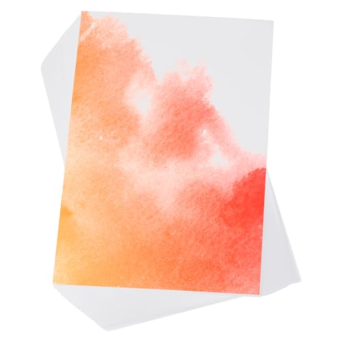 PATIKIL 100Stk Reine Baumwolle Aquarell Papier 140lb/300 GSM Wasser Malfarbe Papier für Kunst Malerei Aquarell Zeichnung Künstler 6x9" PATIKIL 100Stk Reine Baumwolle Aquarell Papier 140lb/300 GSM Wasser Malfarbe Papier für Kunst Malerei Aquarell Zeichnung Künstler 6x9" von PATIKIL
