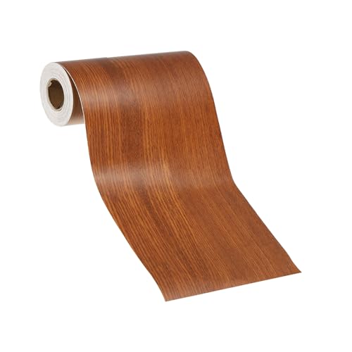 PATIKIL 100mmx10m Klebefolie Holzoptik Bordüre Selbstklebend Reparatur Klebeband Holzoptik Klebetapete, Teak Holzfolie Selbstklebend Möbelfolie Holzoptik Tapete für Böden Tisch Tür Wand PATIKIL 100mmx10m Klebefolie Holzoptik Bordüre Selbstklebend Reparatur Klebeband Holzoptik Klebetapete, Teak Holzfolie Selbstklebend Möbelfolie Holzoptik Tapete für Böden Tisch Tür Wand von PATIKIL