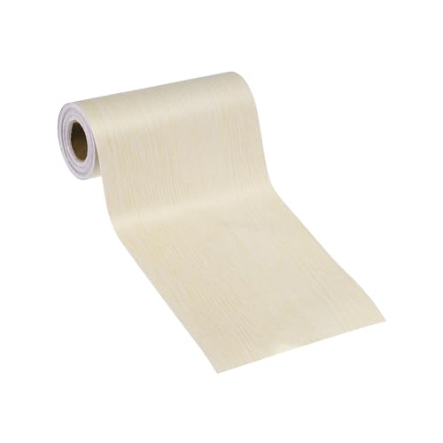 PATIKIL 100mmx10m Klebefolie Holzoptik Bordüre Selbstklebend Reparatur Klebeband Holzoptik Klebetapete, Weiß Eiche Holzfolie Selbstklebend Möbelfolie Holzoptik Tapete für Böden Tisch Wand PATIKIL 100mmx10m Klebefolie Holzoptik Bordüre Selbstklebend Reparatur Klebeband Holzoptik Klebetapete, Weiß Eiche Holzfolie Selbstklebend Möbelfolie Holzoptik Tapete für Böden Tisch Wand von PATIKIL