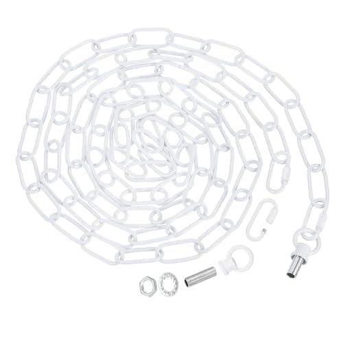 PATIKIL 10Ft Lichterkette für Hängelampe Kronleuchterkette Lichterkette Tragfähigkeit 65 Lbs für Hängelampe Deckenlüfter Weiß PATIKIL 10Ft Lichterkette für Hängelampe Kronleuchterkette Lichterkette Tragfähigkeit 65 Lbs für Hängelampe Deckenlüfter Weiß von PATIKIL
