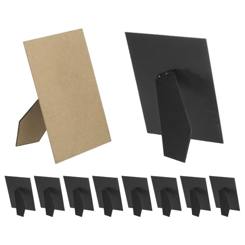 PATIKIL 10er Pack Staffelei-Rücken für Bilderrahmen, 4 x 6 Zoll Ersatz-Bilderrahmen-Staffelei-Rücken DIY Fototafel für Fotoframes Fliesen, Schwarz PATIKIL 10er Pack Staffelei-Rücken für Bilderrahmen, 4 x 6 Zoll Ersatz-Bilderrahmen-Staffelei-Rücken DIY Fototafel für Fotoframes Fliesen, Schwarz von PATIKIL