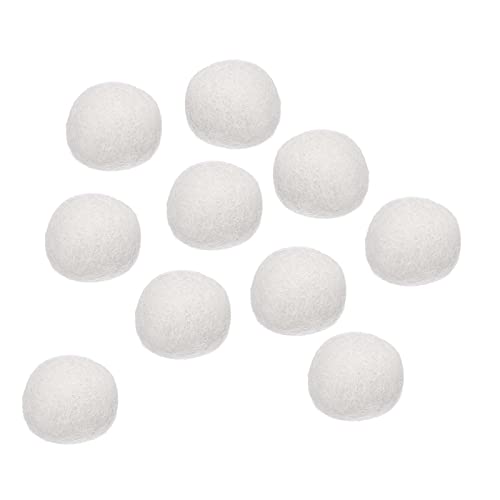 PATIKIL 10er Pack Wollfilzkugeln Perlen Wollfilz Stoff 3cm 30mm weiß für DIY PATIKIL 10er Pack Wollfilzkugeln Perlen Wollfilz Stoff 3cm 30mm weiß für DIY von PATIKIL