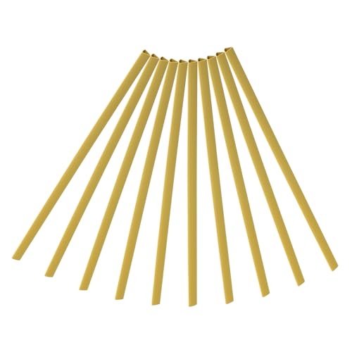 PATIKIL 10mm Bindemappen, 10 Stück Kunststoff-Bindemappen mit Schiebegriff, 70 Blatt Kapazität A4 Bindemappen für Berichtsdeckel Büro Studium, Gelb PATIKIL 10mm Bindemappen, 10 Stück Kunststoff-Bindemappen mit Schiebegriff, 70 Blatt Kapazität A4 Bindemappen für Berichtsdeckel Büro Studium, Gelb von PATIKIL
