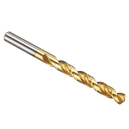PATIKIL 11,1mm Bohrer, M42 HSS Spiralbohrer, Gerader 135° Stahlbohrer Titannitrid-Beschichtung für Hartmetall Edelstahl - 1 Stück von PATIKIL