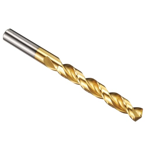 PATIKIL 12,9mm Bohrer, M42 HSS Spiralbohrer, Gerader 135° Stahlbohrer Titannitrid-Beschichtung für Hartmetall Edelstahl - 1 Stück PATIKIL 12,9mm Bohrer, M42 HSS Spiralbohrer, Gerader 135° Stahlbohrer Titannitrid-Beschichtung für Hartmetall Edelstahl - 1 Stück von PATIKIL