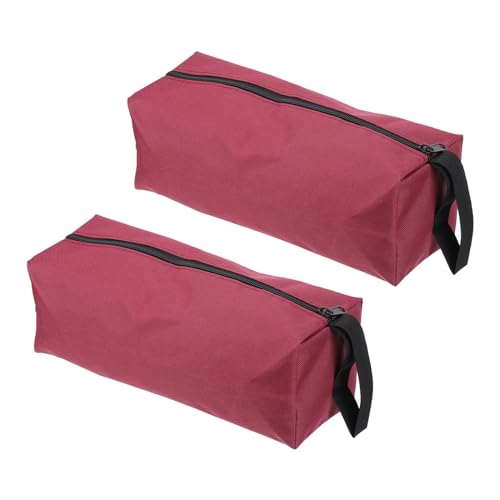 PATIKIL 12" Reißverschluss Werkzeugbeutel 2 Pack Mehrzweck Werkzeug Beutel Wasserdichte Tasche Beutel Speicher Organizer für Schraubendreher Zangen Rot PATIKIL 12" Reißverschluss Werkzeugbeutel 2 Pack Mehrzweck Werkzeug Beutel Wasserdichte Tasche Beutel Speicher Organizer für Schraubendreher Zangen Rot von PATIKIL