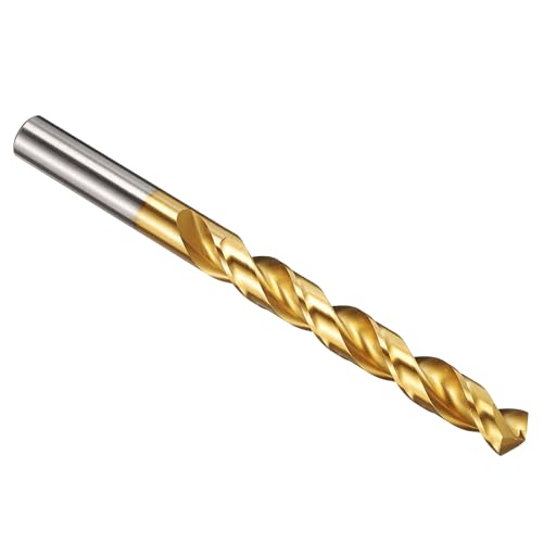 PATIKIL 12.1mm Bohrer, M42 HSS Spiralbohrer, Gerader 135° Stahlbohrer Titannitrid-Beschichtung für Hartmetall Edelstahl - 1 Stück PATIKIL 12.1mm Bohrer, M42 HSS Spiralbohrer, Gerader 135° Stahlbohrer Titannitrid-Beschichtung für Hartmetall Edelstahl - 1 Stück von PATIKIL