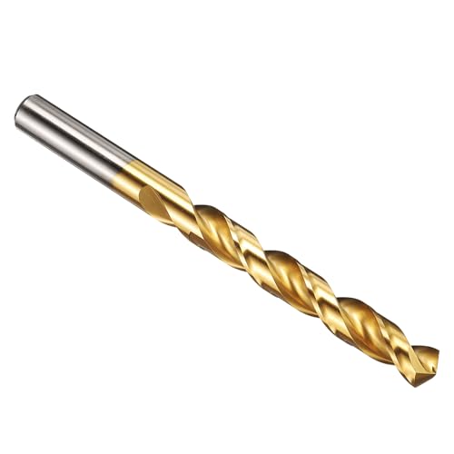 PATIKIL 12.7mm Bohrer, M42 HSS Spiralbohrer, Gerader 135° Stahlbohrer Titannitrid-Beschichtung für Hartmetall Edelstahl - 1 Stück PATIKIL 12.7mm Bohrer, M42 HSS Spiralbohrer, Gerader 135° Stahlbohrer Titannitrid-Beschichtung für Hartmetall Edelstahl - 1 Stück von PATIKIL